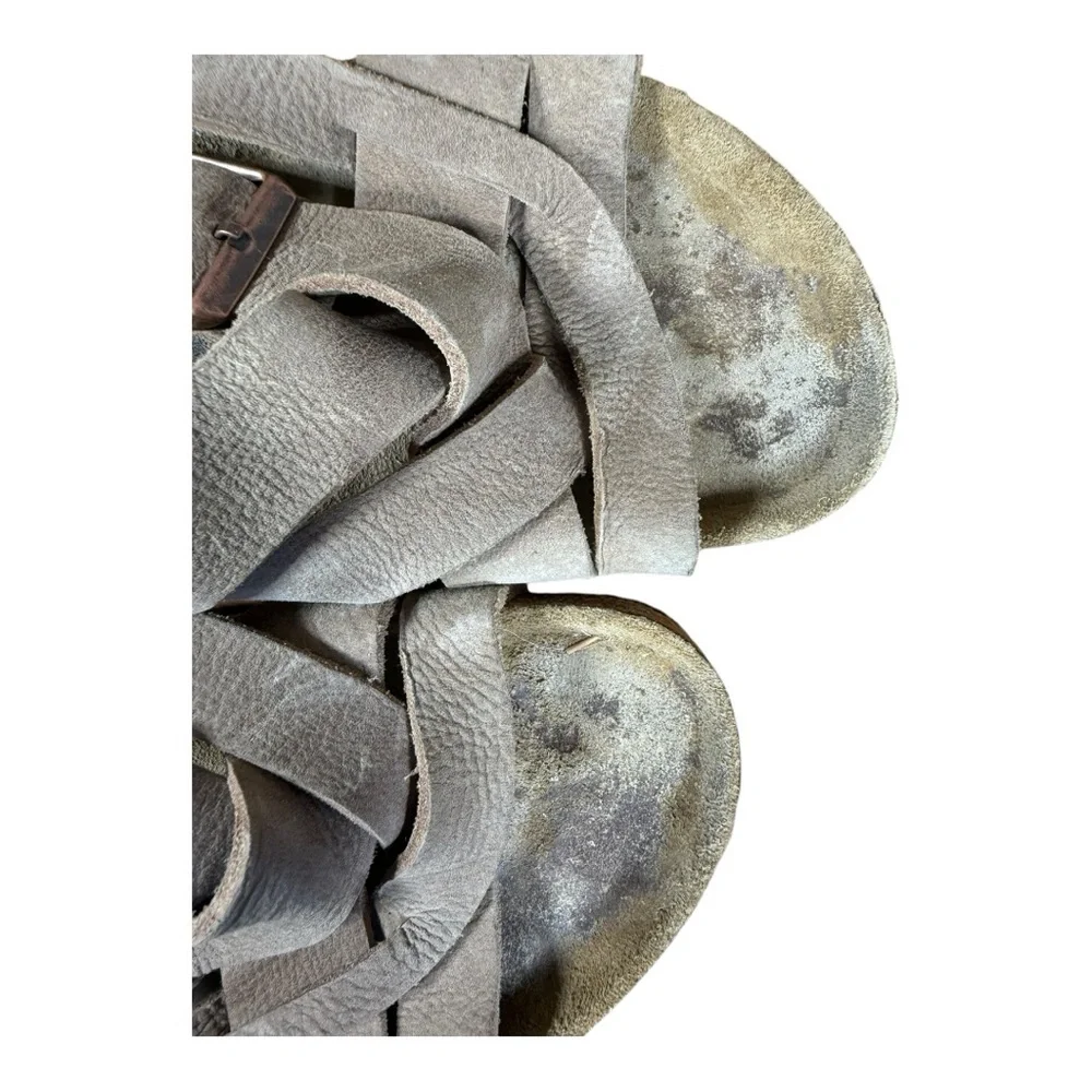 Birkenstock Taupe Suede‎ Sandals